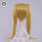 Uwowo Anime Kakegurui Cosplay Wig 55cm Yellow Long Hair with Two Ponytail - Uwowo Cosplay