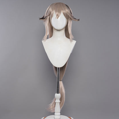 Uwowo Genshin Impact Fanart Yae Miko Alter Kimono Style Cosplay Wig