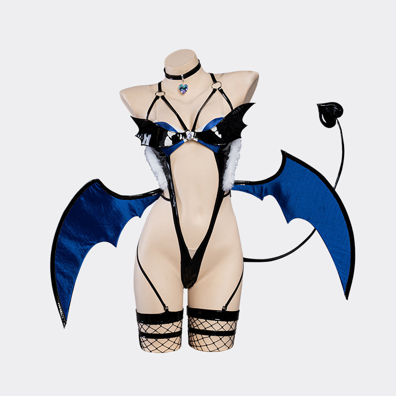 Uwowo Genshin Impact Fanart Succubus Ganyu 18+ Halloween Cosplay