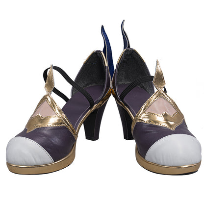Uwowo Genshin Impact Yelan Liyue Hydro Female Cosplay Costume Shoes - Uwowo Cosplay