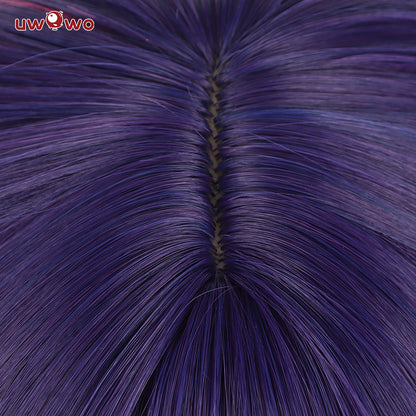 Uwowo Anime Oshi no Ko Cosplay Hoshino Ai Cosplay Wig Purple Long Hair