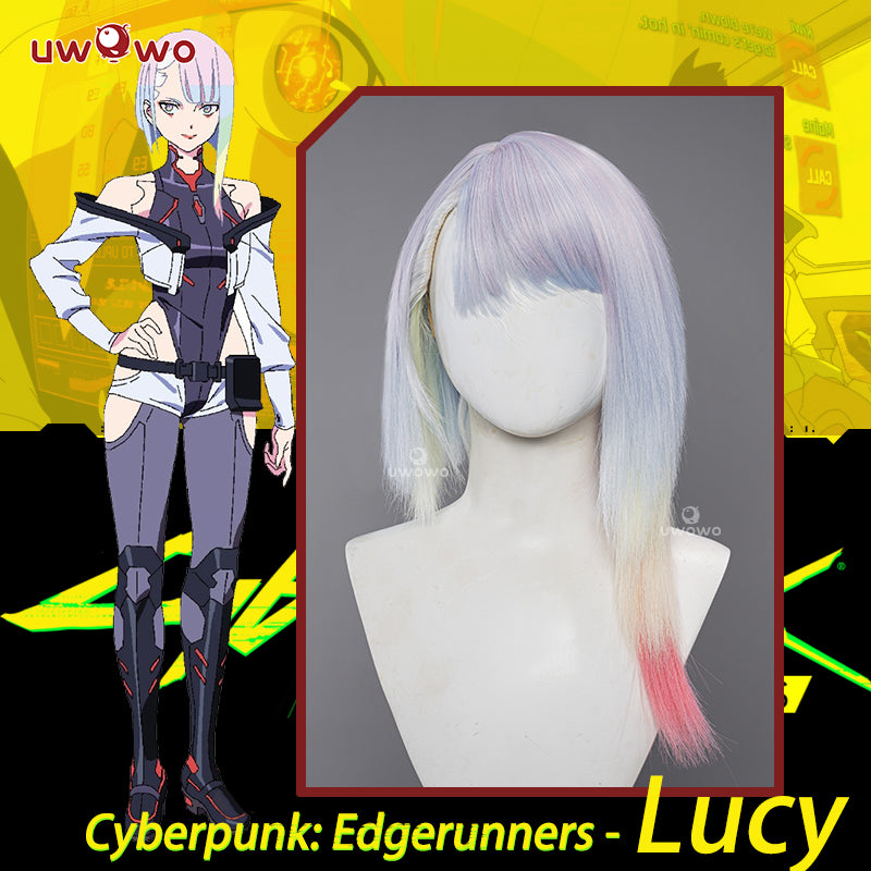 【Pre-sale】Uwowo Cyberpunk: Edgerunners Cosplay Wig Lucy Bodysuit Anime Lucy Wig - Uwowo Cosplay