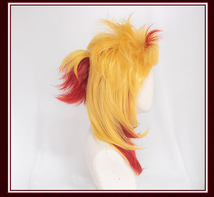 Uwowo Demon Slayer: Kimetsu no Yaiba Rengoku Kyoujurou Cosplay Wig 48cm - Uwowo Cosplay
