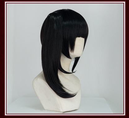Uwowo Demon Slayer: Kimetsu no Yaiba Tsuyuri Kanawo Cosplay Wig 48cm Black Wig - Uwowo Cosplay