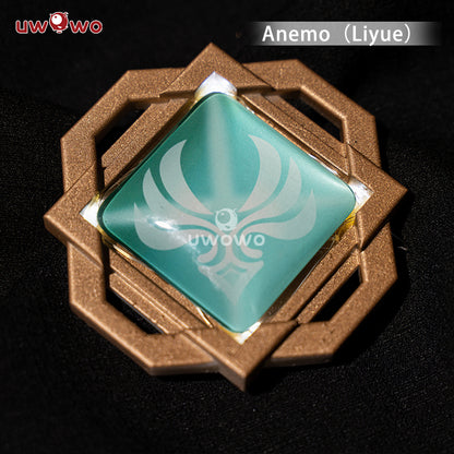 Uwowo Game Genshin Impact Visions Mondstadt/Liyue/Inazuma/Sumeru "Eye of God" Led Cosplay Props - Uwowo Cosplay