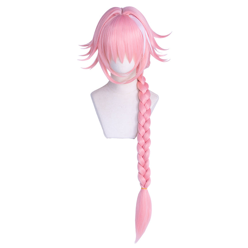 【Pre-sale】Uwowo Game Fate Grand Order/FGO Astolfo Cosplay Wig 60cm Long Pink Braid hair - Uwowo Cosplay